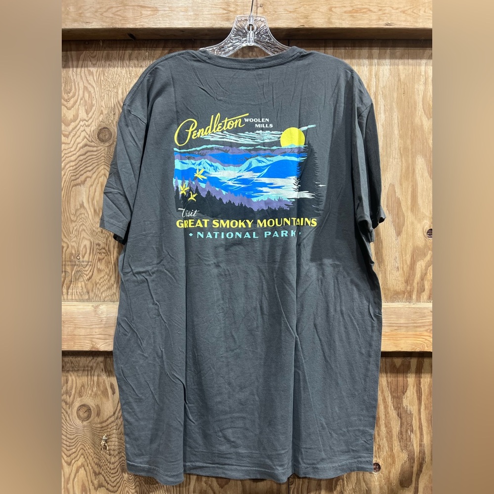 Pendleton Graphic The Great Smokey Mountains National Park Shirt Mens Size XL